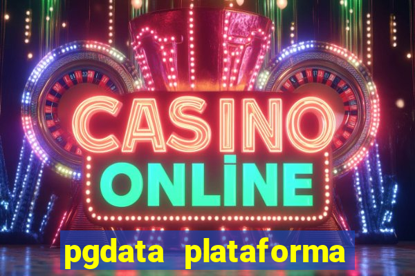 pgdata plataforma de jogos